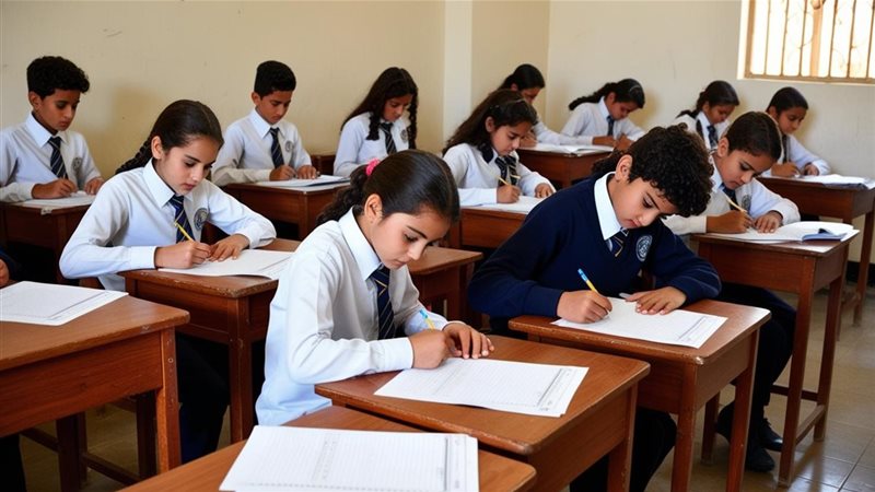 امتحانات الصف الثالث