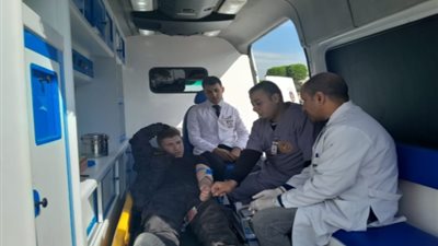 إحتفالا بعيد الشرطة الـ 73..حملة للتبرع بالدم بقطاع الأمن المركزي