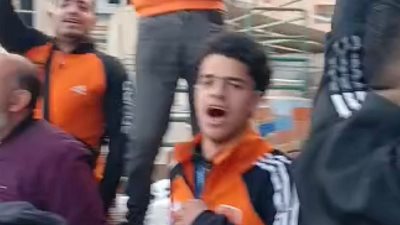 افراح فى المنصوره بعد الفوز على طنطا