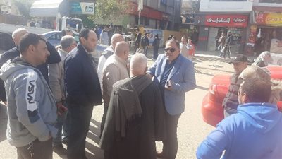 رئيس جهاز مدينة الشروق يقود حملة على الإشغالات وفتح الممرات.. بالصور