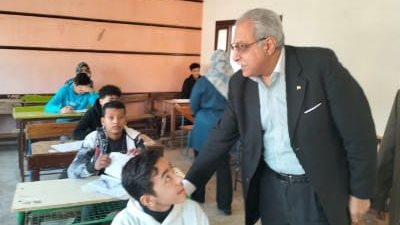 مدير تعليم القليوبية يتابع جولاته للاطمئنان على سير امتحانات الإعدادية