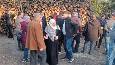 جهاز دمياط الجديدة يشن حملة لإزالة مكامير الفحم المخالفة بالمدينة