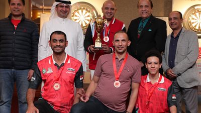 منتخب مصر يفوز بالمركز الثالث في بطولة كأس العرب للدارتس