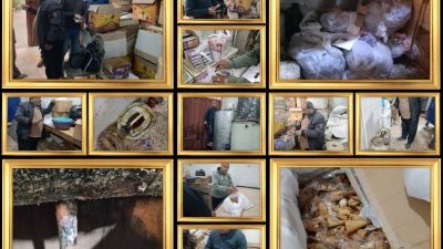 ضبط بسكويت وشوكولاتة غير صالحة للاستهلاك الآدمي بمصنع بالقليوبية
