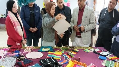 الفرماوي يشهد افتتاح المعرض الختامي للفنون التشكيلية بكفر مناقر