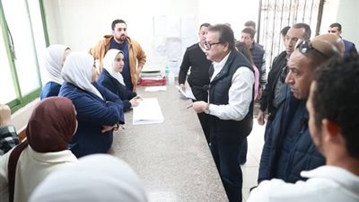 وزير الصحة يتابع جولته المفاجئة بالمرور على مستشفى السادات المركزي بالمنوفية