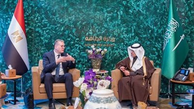 وزير البترول يبحث مع نظيره السعودي التعاون بين البلدين في الطاقة