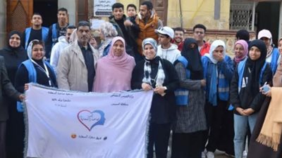 قافلة طبية تعليمية لخدمة المجتمع بالسويس