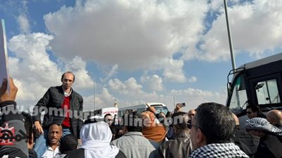 وقفتنا أمام معبر رفح للتأكيد على ثوابت الأمن القومي المصرى