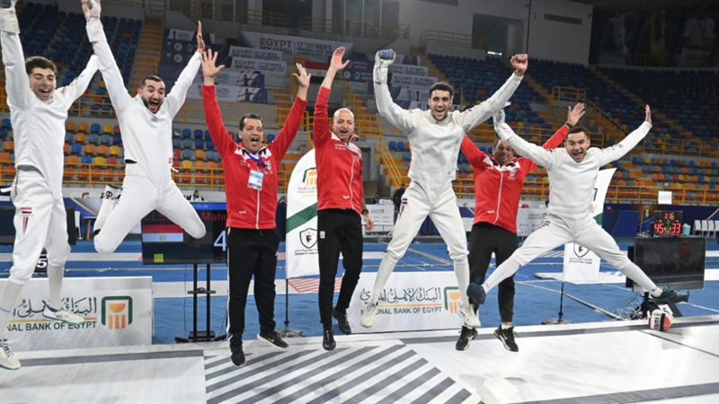 منتخب مصر يتوج بذهبية