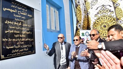 تسليم 17 منزل بقرية بني سليم شوشة بمركز سمالوط