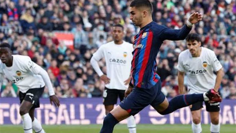برشلونة و فالنسيا