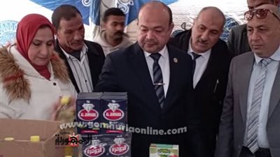 إفتتاح سوق اليوم الواحد بكفر البطيخ