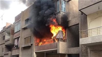 مصرع طفلتين وإصابة والدهما في حريق منزل بالعريش