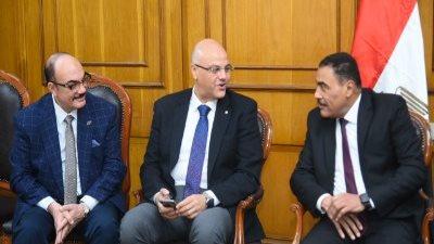 محافظ القليوبية يستقبل ٣ محافظين للمشاركة في افتتاح معرض كنوز مطروح