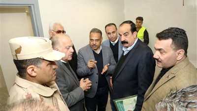 محافظ الشرقيةيتفقد أعمال إنشاء مستشفى السويدي بطحا المرج