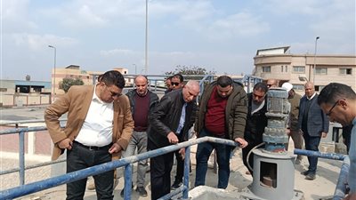 رئيس الجهاز: رفع كفاءة محطات المياه والصرف الصحي بمدينة العبور