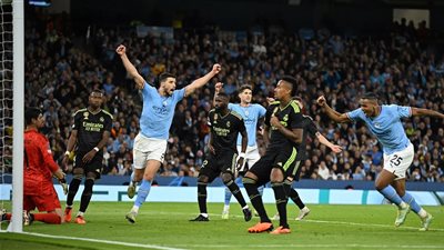 مانشستر سيتي ضد ريال مدريد لايف من ملعب الاتحاد بتعليق عصام الشوالي