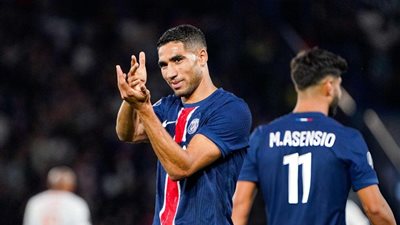 أشرف حكيمي ينفرد بالرقم القياسي للمغاربة فى تاريخ دوري الأبطال