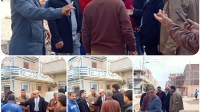 إحلال وتجديد خط مياه رئيسي بالعدوة مركز ههيا