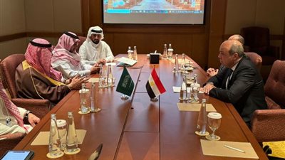 الحفني يبحث مع رئيس هيئة الطيران المدني السعودي التعاون المشترك