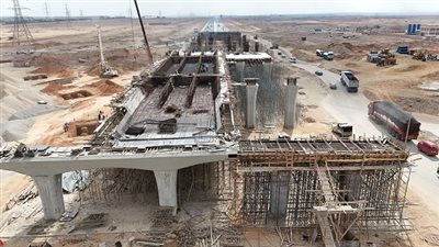 النقل: تقدم اعمال مشروع إنشاء وتنفيذ خط سكة حديد 