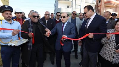 محافظ كفرالشيخ يفتتح محطة رافع الصرف الصحي بفوه