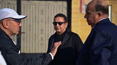 مصلحي يحفزفريق الكرة قبل مواجهة الجونة