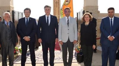 محافظ السويس يستقبل رئيس وزراء جمهورية كرواتيا