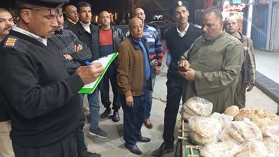 جهاز 15 مايو يشن حملة ليلية على المخالفات بالتعاون مع شرطة المرافق صور