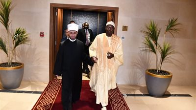 وزير الأوقاف يبحث التعاون مع مستشار رئيس الجمهورية السنغالي