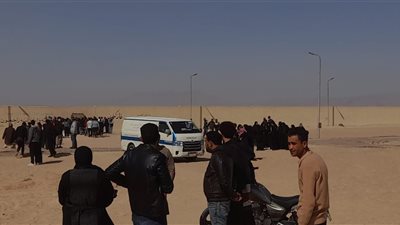 طور سيناء تودع سائق حادث 