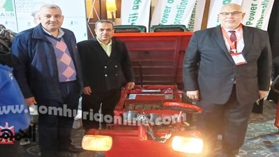 ابتكارات طلاب المنوفية تجذب رواد المعرض الدولي للتعليم الفني
