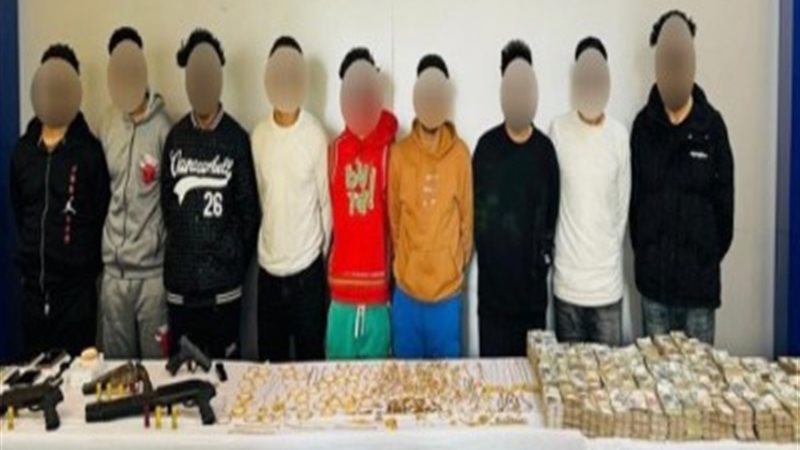 ضبط المتهمين بالسطو