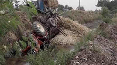 مصرع عامل سقط به جرار زارعى بالترعة فى جرجا