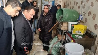 ضبط زيوت مجهولة المصدر بأسواق دمياط