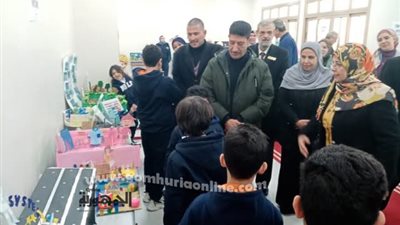 إفتتاح المعرض الدائم للمواد الدراسية بدمياط الجديدة