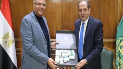 محافظ القليوبية يشيد بالبنك الزراعي المصري ودوره المجتمعي