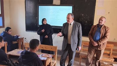 وزارة التربية والتعليم يتفقد بعض مدارس إدارة أبوتيج التعليمية