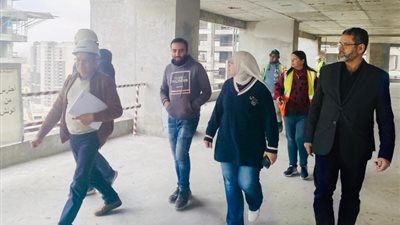 رئيس جهاز مثلث ماسبيرو ومجرى العيون تتفقد تطورات منطقة الأبراج.. صور