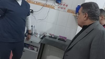 محافظ الدقهلية في جولة ليلية مفاجئة بمستشفى بلقاس ونبروه