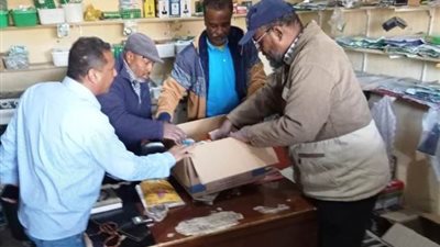 مصادرة ألعاب النارية وإغلاق للمحلات ضمن حملات محافظة أسوان