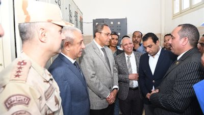 محافظ قنا يفتتح محطة مياه حجازة قبلي بقوص