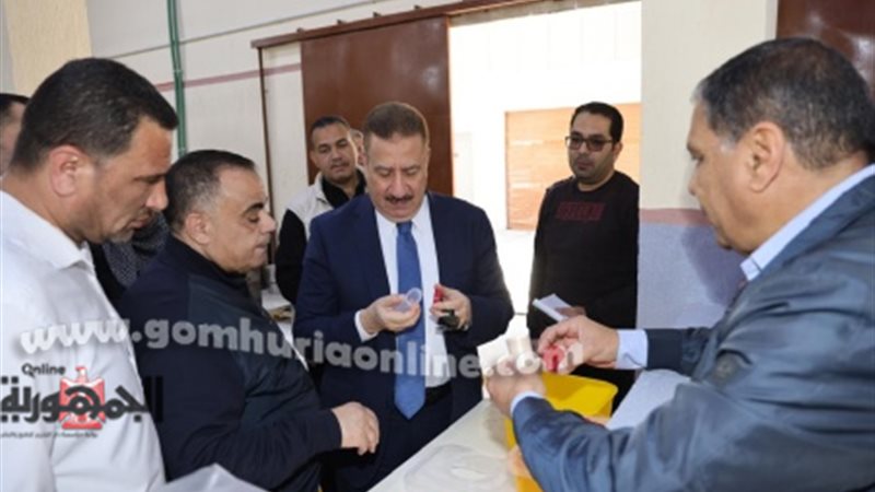 محافظ المنوفية يتفقد