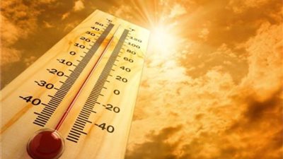 الأرصاد: استمرار الموجه الحارة على أغلب الأنحاء غدا