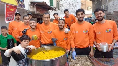 10 أطنان من اللحوم والمحاشي والأرز في إفطار المطرية