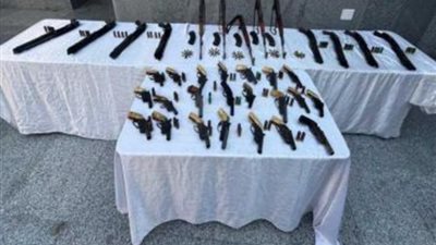 الداخلية تضبط معلمي الكيف وتجار السلاح في أسوان ودمياط