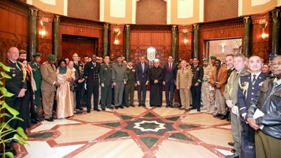 القوات المسلحة تنظم زيارة للملحقين العسكريين لمشيخة الأزهر ودار الإفتاء