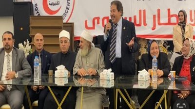 بحضور 500 شخص: الهلال الأحمر بالقليوبية ينطم حفل الإفطار السنوي