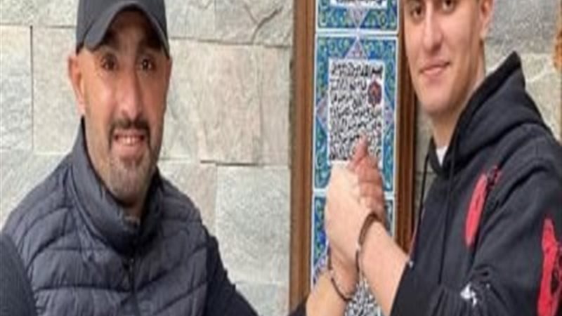 أحمد السقا ونجله